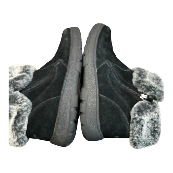 Khombu Women's Jessica Ankle Boots Faux Fur Shearling Lining size 9 - Picture 5 of 11